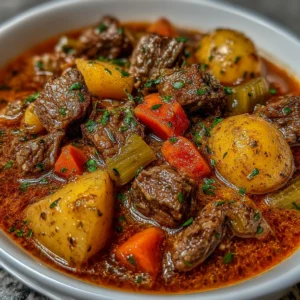 Old Fashioned Beef Stew