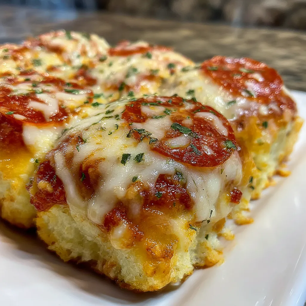 Pepperoni Pizza Sliders