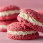 Pink Velvet Cookies