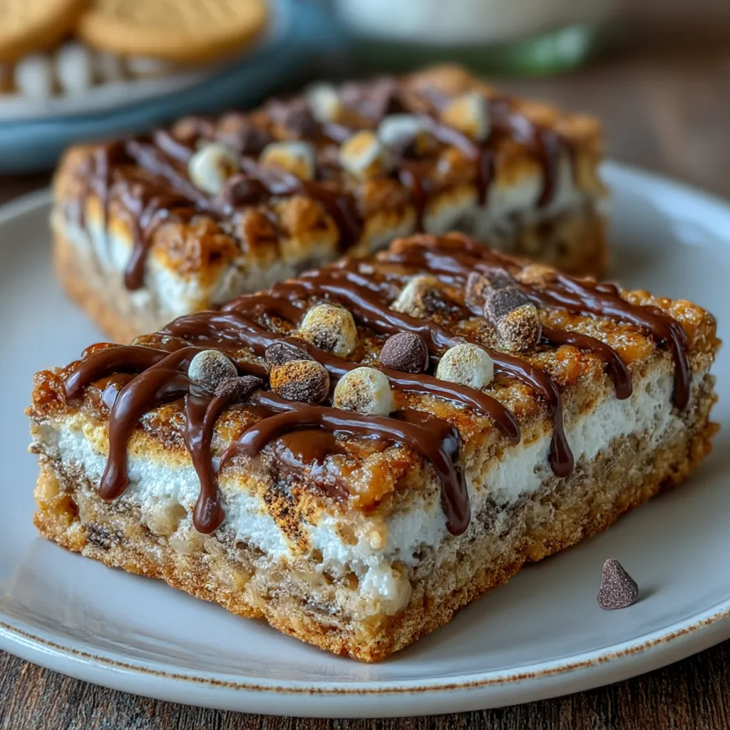 S’mores Rice Krispie Treats