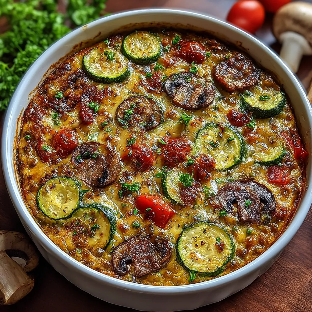 Very Veggie Lentil Bake