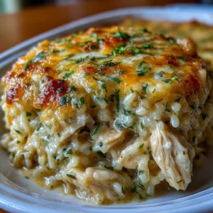 Angel Chicken and Rice Casserole