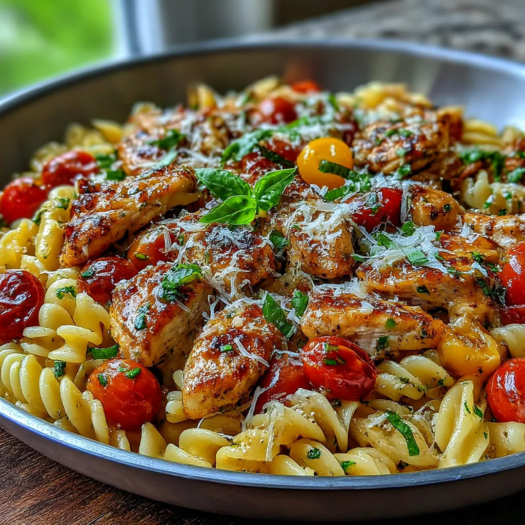 Bruschetta Chicken Pasta