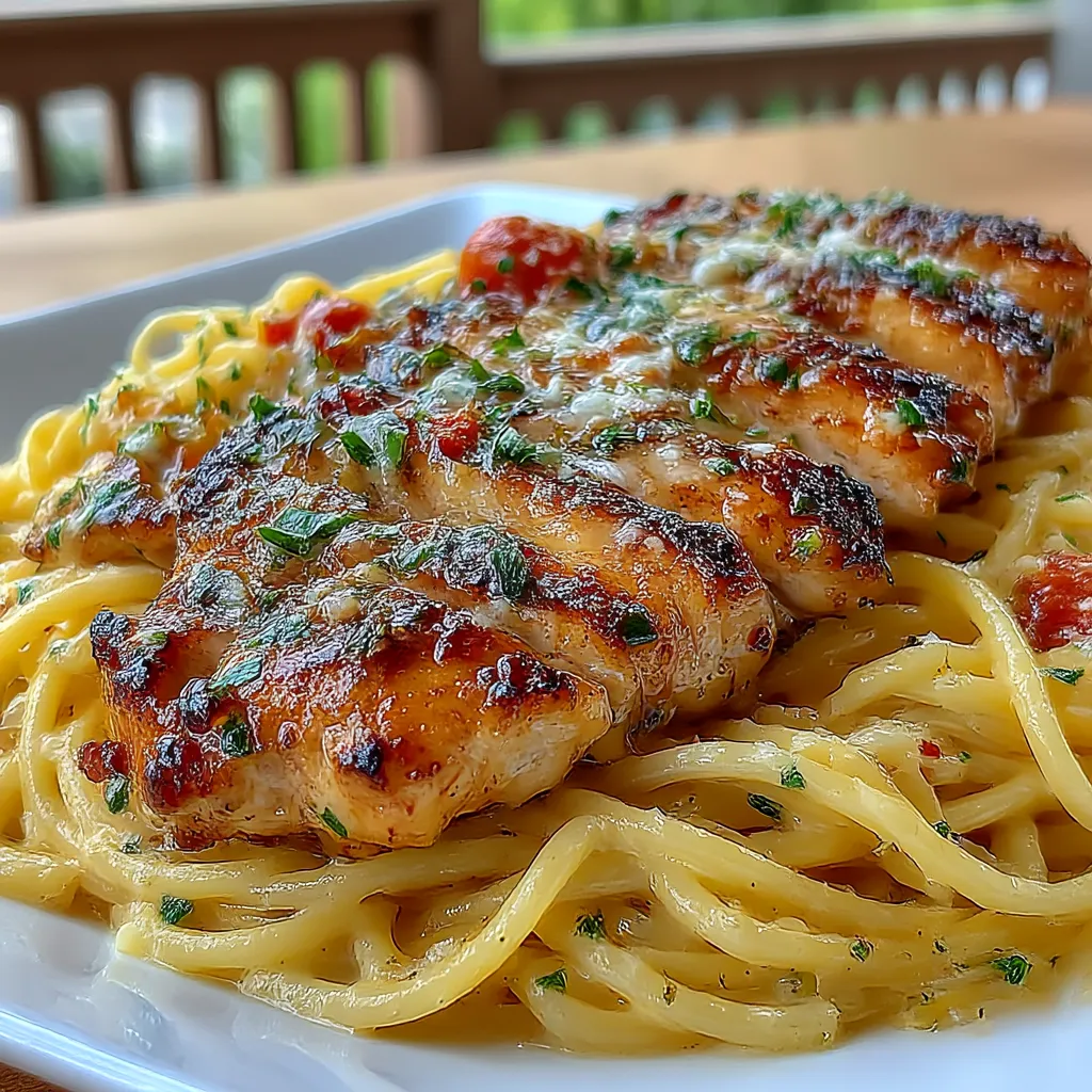 Cajun Chicken Spaghetti
