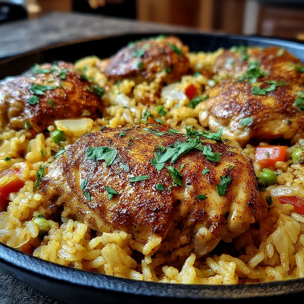 Caribbean Chicken and Rice