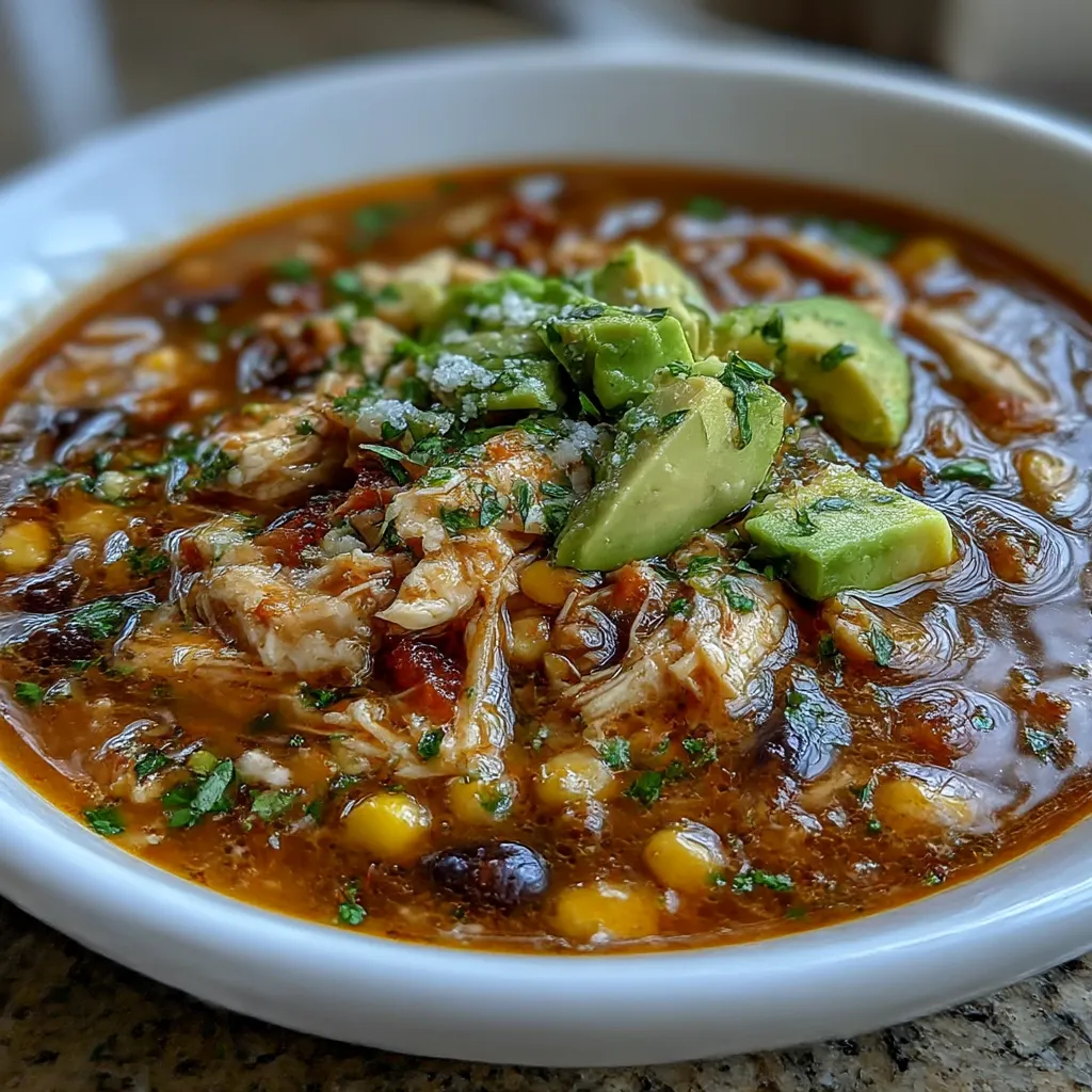Classic Chicken Tortilla Soup