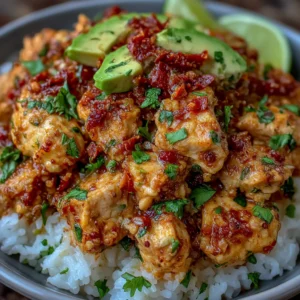 Coconut Chicken Rice Bowl