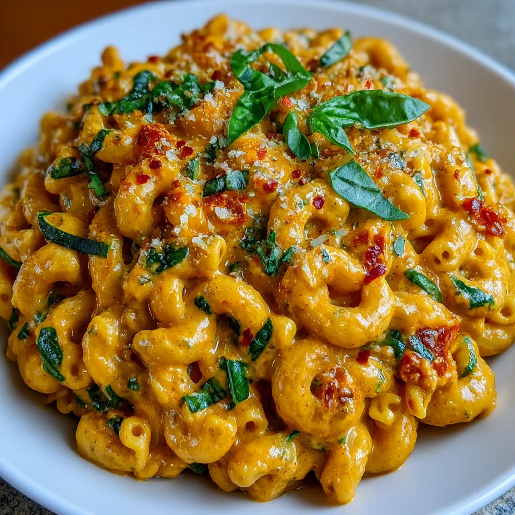 Creamy Sun-Dried Tomato Vegan Pasta