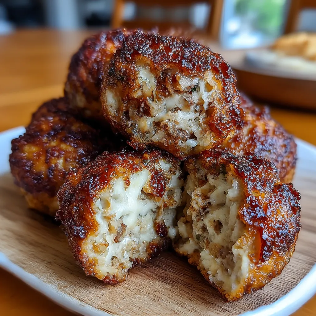Crispy Keto Sausage Balls for Easy Snacking