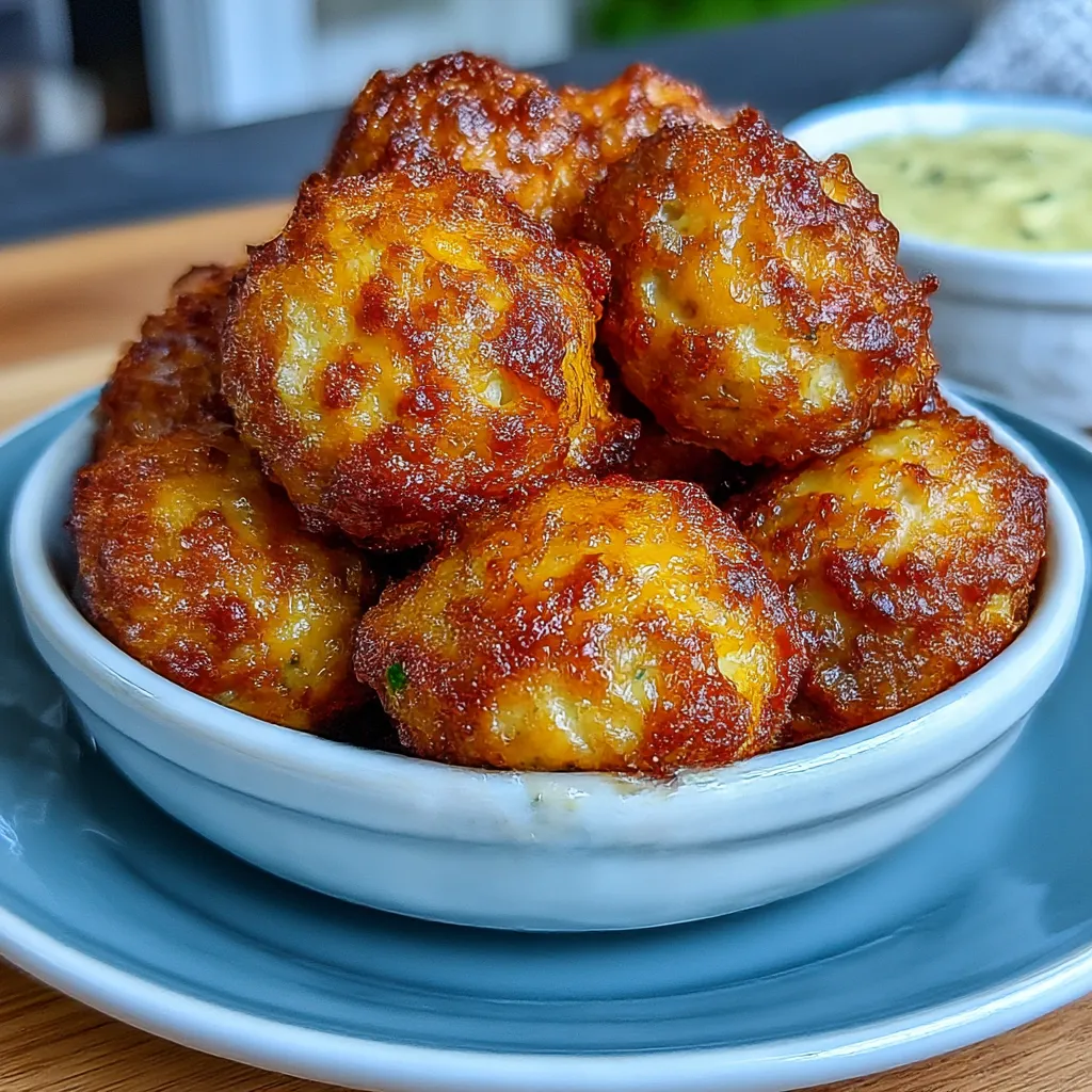 Crispy Keto Sausage Balls for Easy Snacking