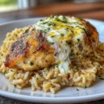 Dump-and-Bake Chicken Tzatziki and Rice