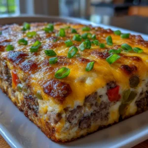 Easy Keto Philly Cheesesteak Casserole