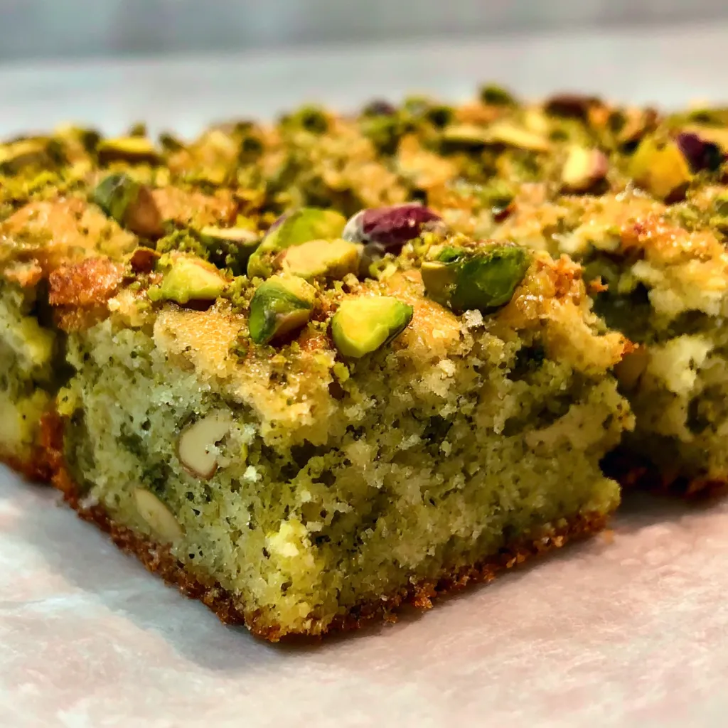 Easy Pistachio Cookie Bars