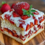 Easy Strawberry Shortcake Bars