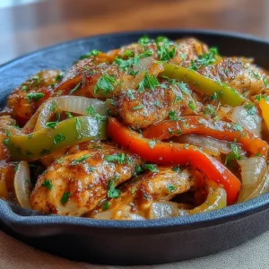 Flavorful Cajun Chicken with Sweet Bell Peppers
