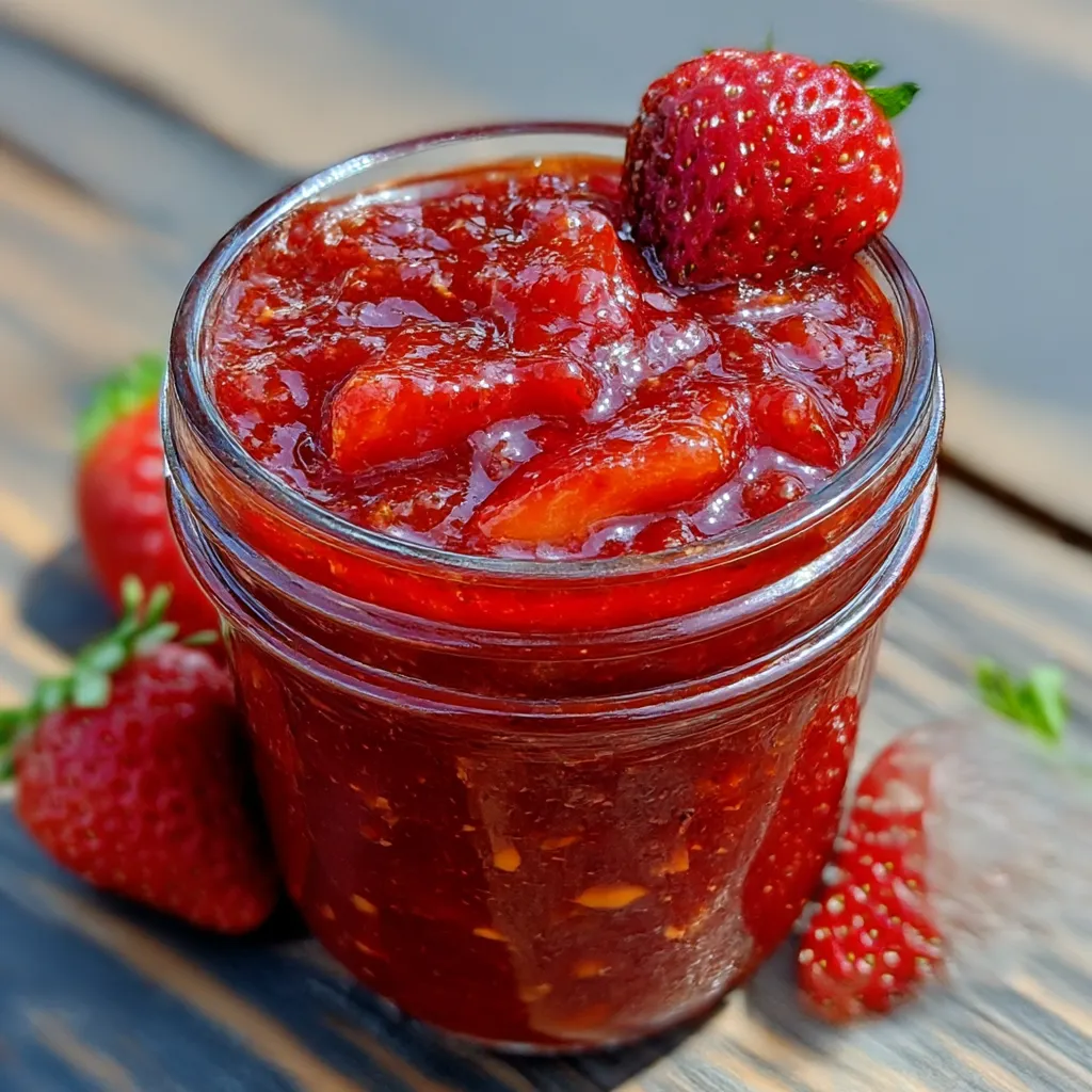 Homemade Strawberry Sauce