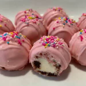 Pink Oreo Truffle Balls