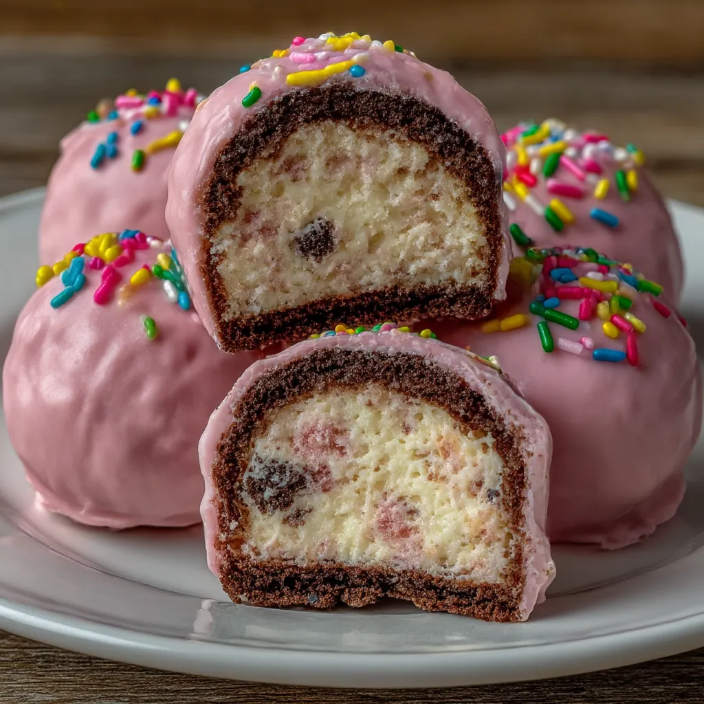 Pink Oreo Truffle Balls