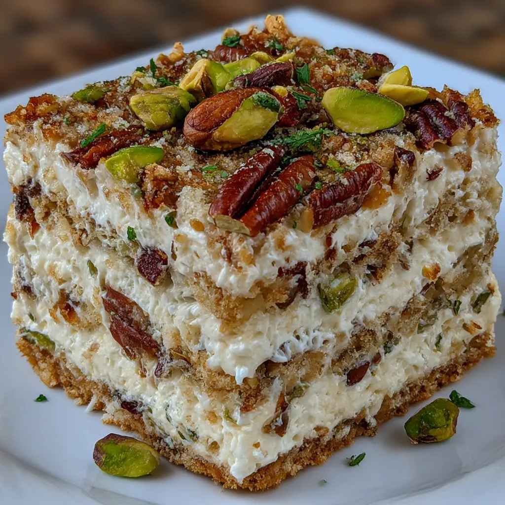 Pistachio Layered Dessert