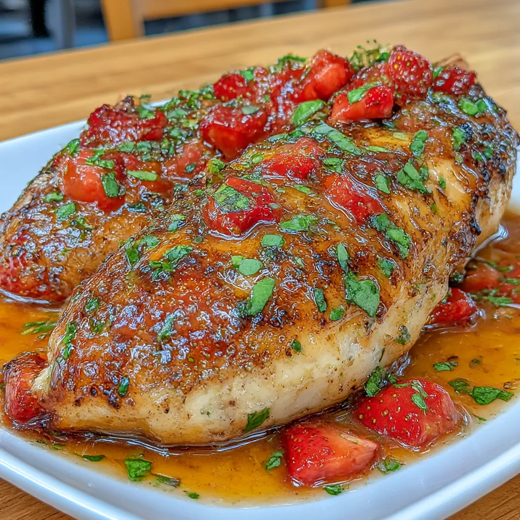 Strawberry Basil Chicken