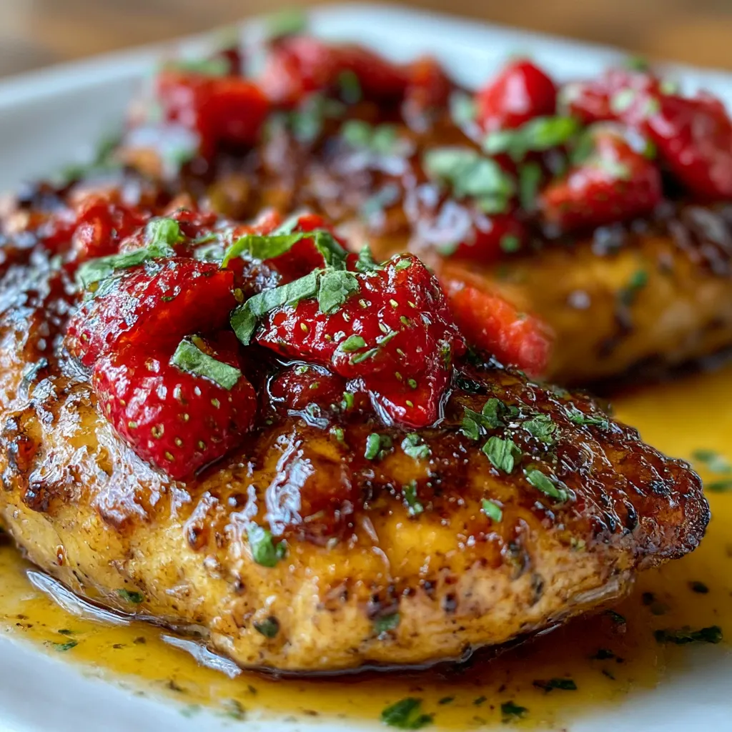Strawberry Basil Chicken
