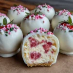 Strawberry Cheesecake Easter Egg Bites