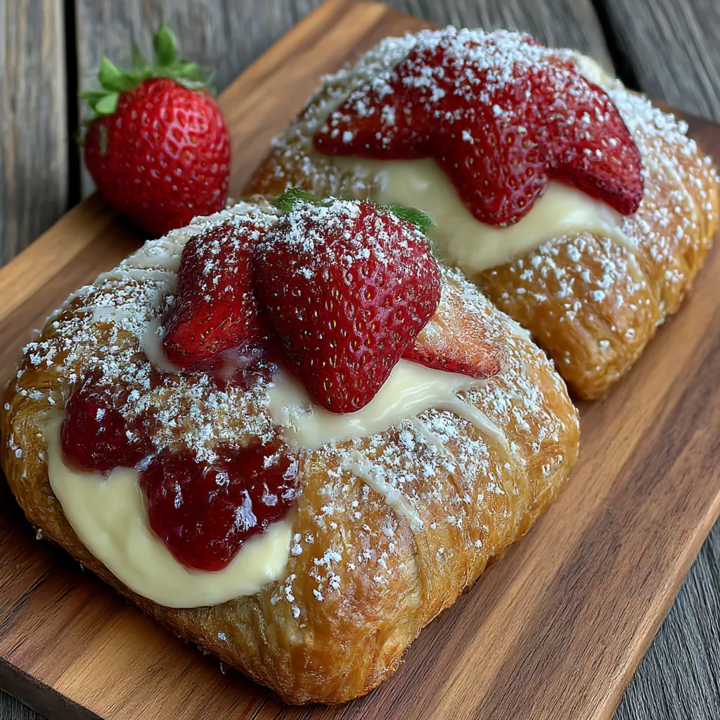 Strawberry Danish