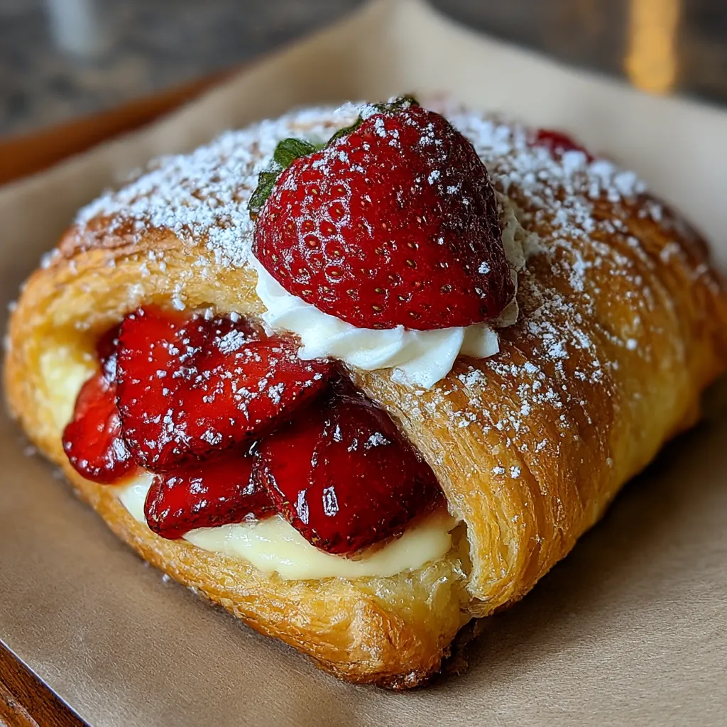 Strawberry Danish