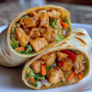 Teriyaki Chicken Wrap