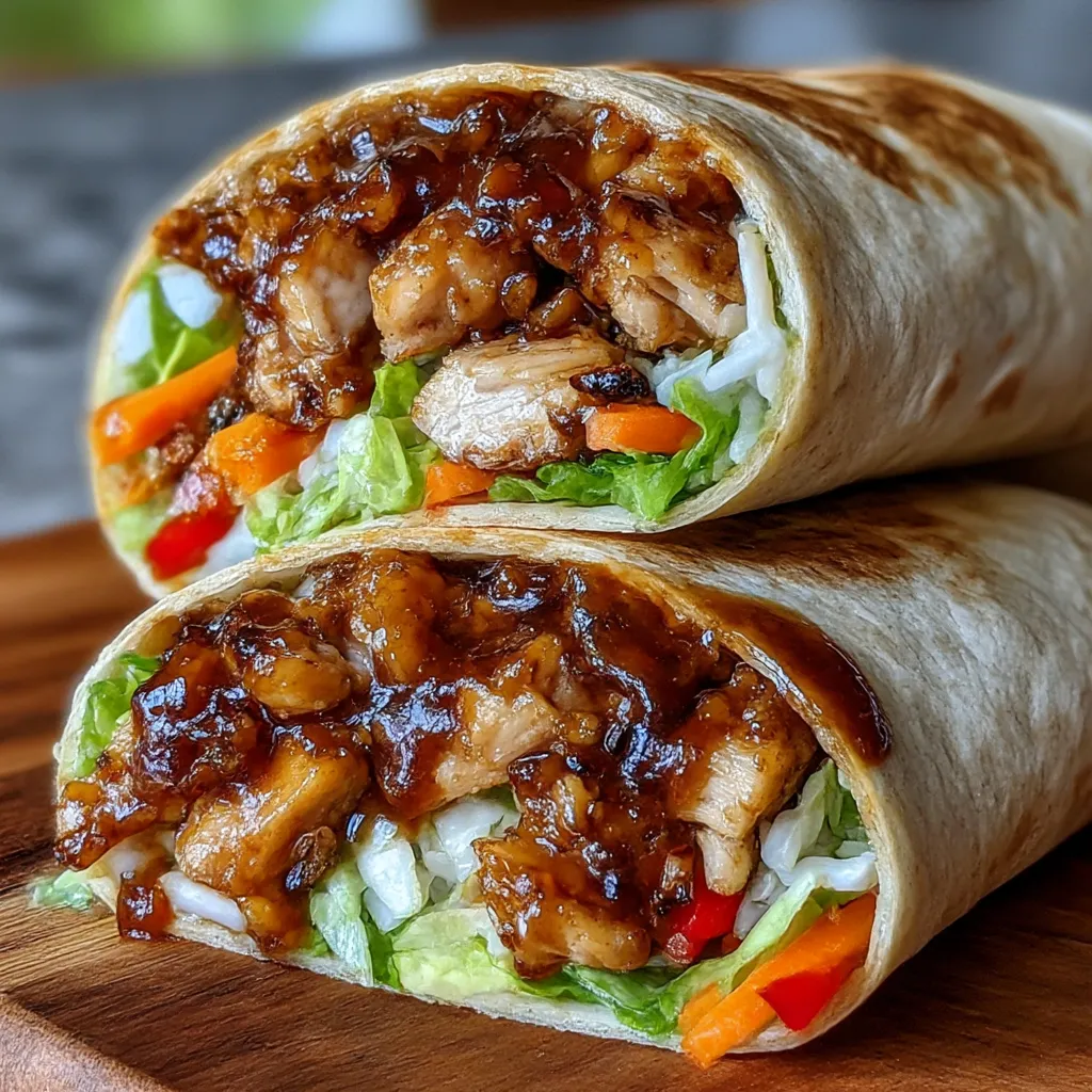 Teriyaki Chicken Wrap