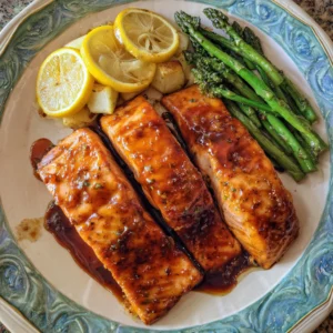 Brown Sugar Honey Salmon