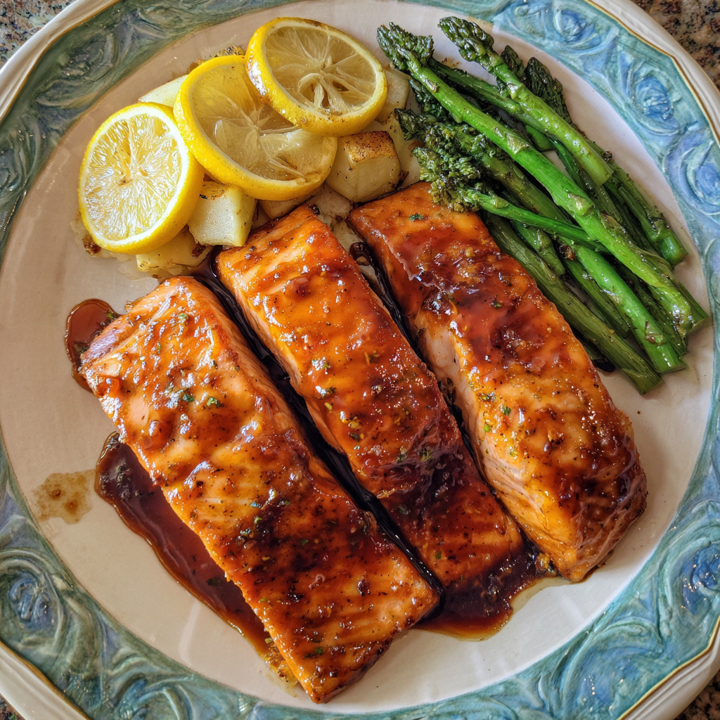 Brown Sugar Honey Salmon