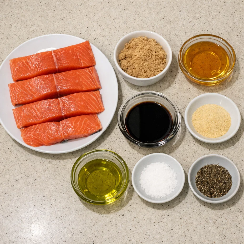 Brown Sugar Honey Salmon