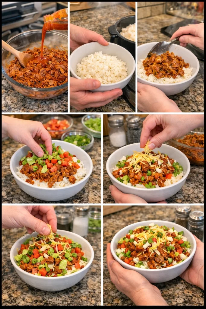 Buffalo Beef Protein Bowl