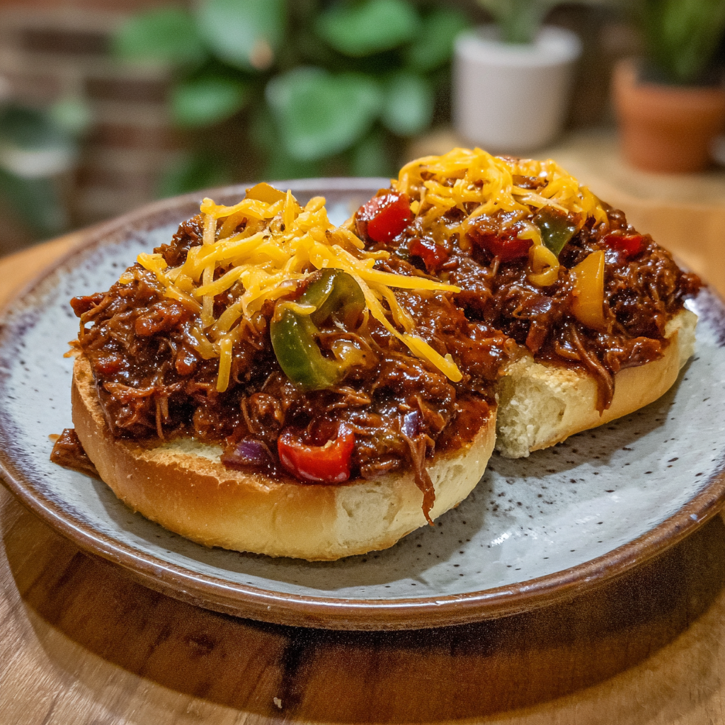 Cajun Smoked Beef Sloppy Joes
