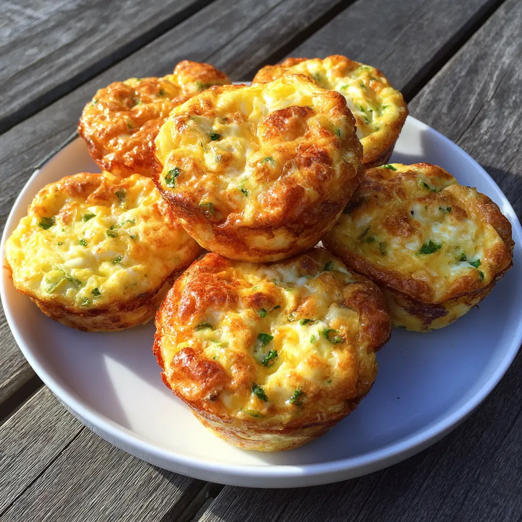 Cheesy Cottage Cheese Egg Bites