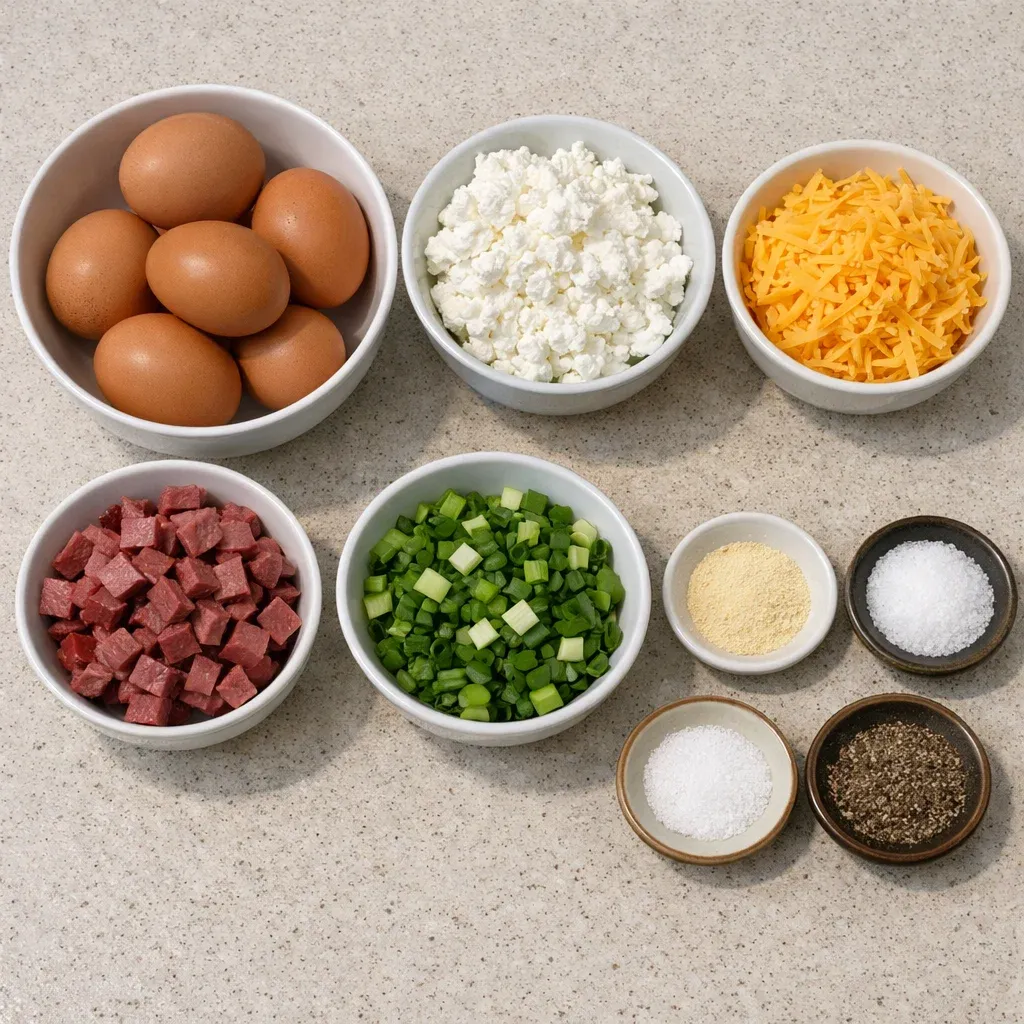 Cheesy Cottage Cheese Egg Bites