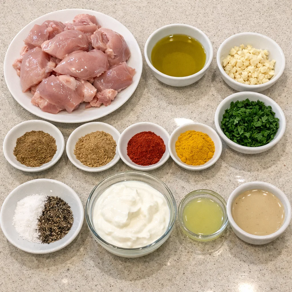 Chicken Shawarma with Garlic Sauce