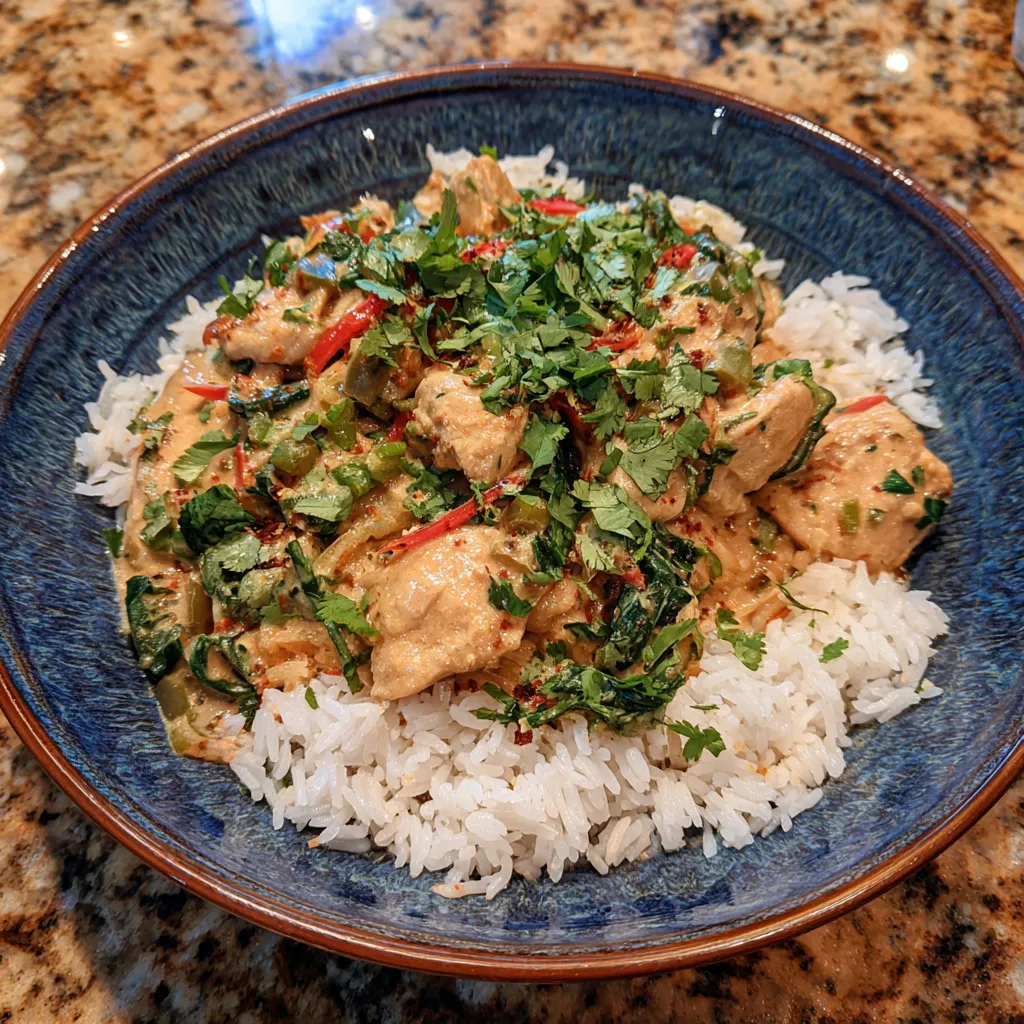 Coconut Chicken Rice Bowl