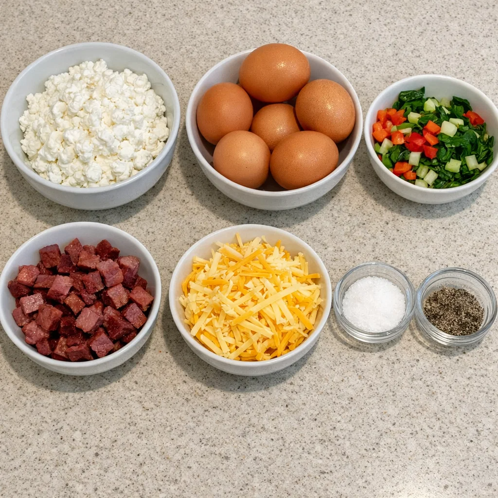 Cottage Cheese Egg Bites