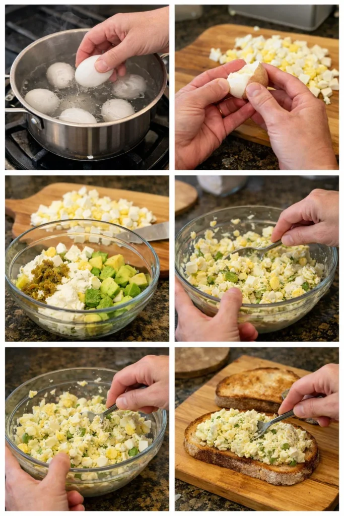 Cottage Cheese Egg Salad