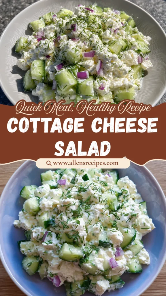 Cottage Cheese and Cucumber Salad