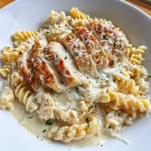 Creamy Garlic Parmesan Chicken Pasta