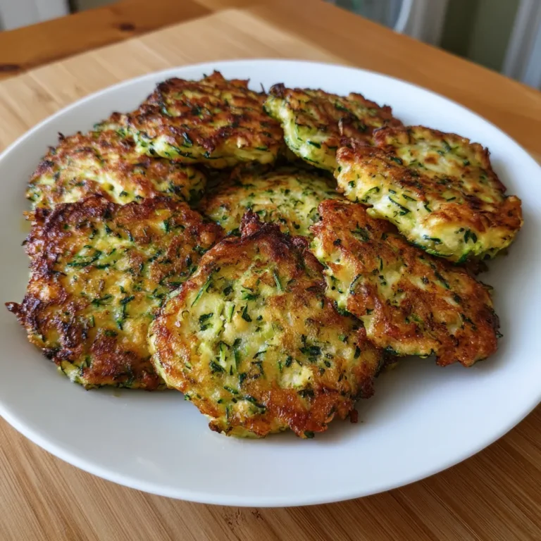 Crispy Zucchini Fritters 1