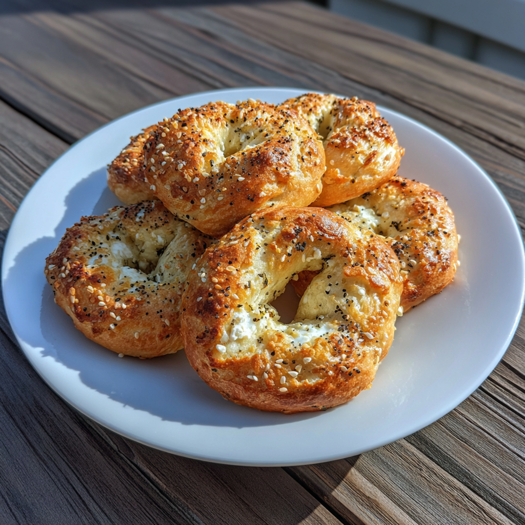 Greek Yogurt Bagels