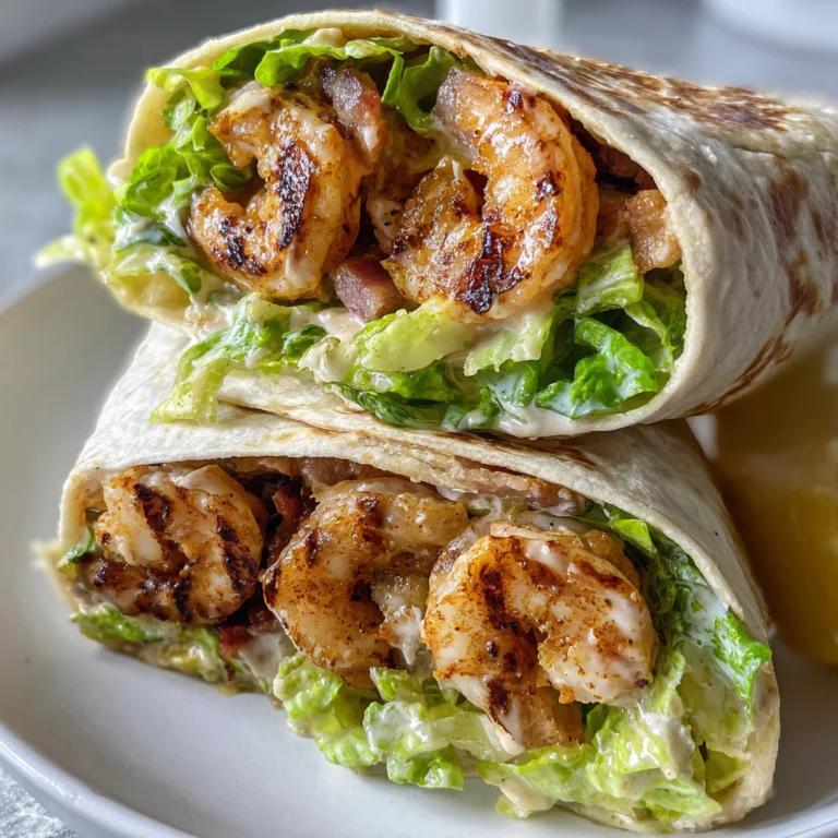 Grilled Shrimp Caesar Wraps 2