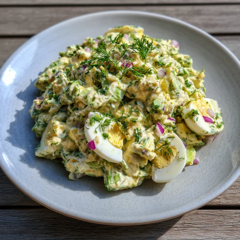 Herby Avocado Egg Salad 1