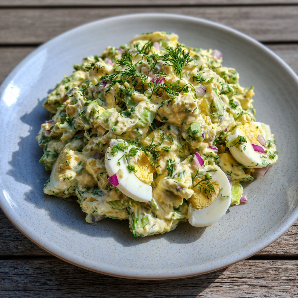 Herby Avocado Egg Salad