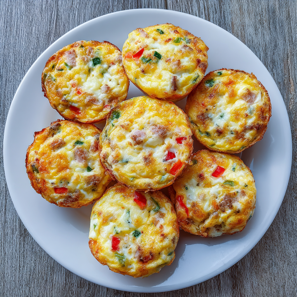 High Protein Egg White Bites