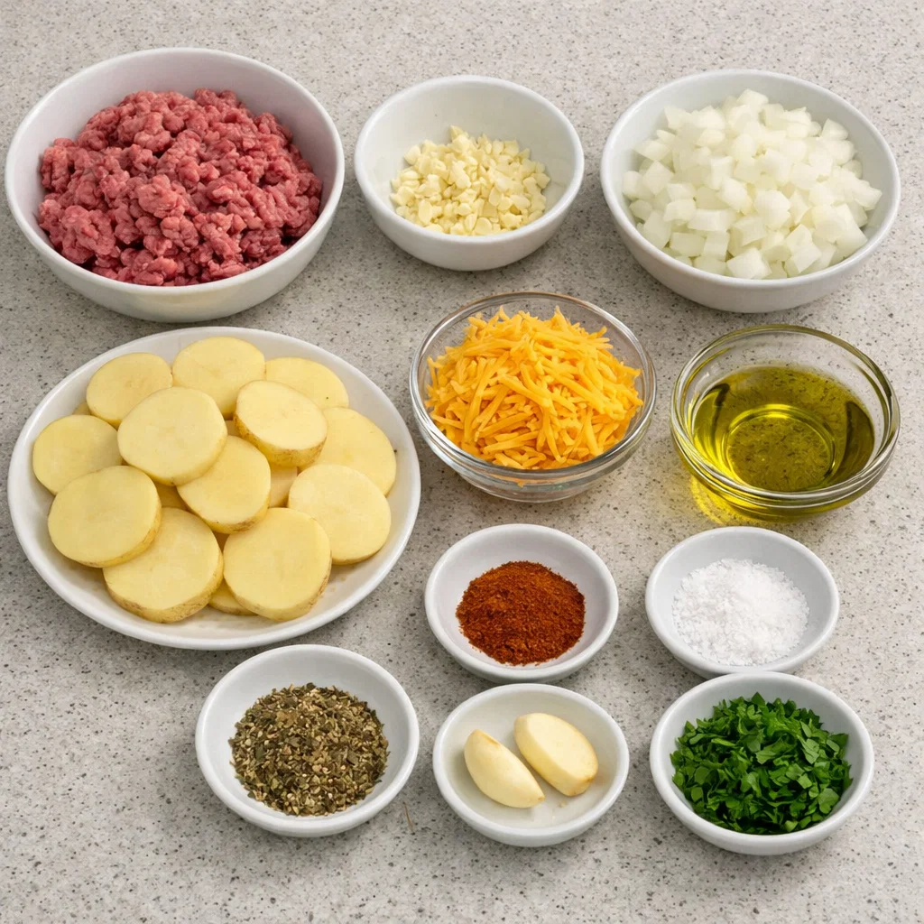 Hobo Casserole Ground Beef Recipe